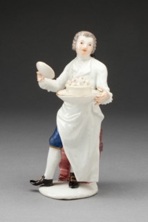 Figure of a Cook, Meissen, 1740/55. Creator: Meissen Porcelain.