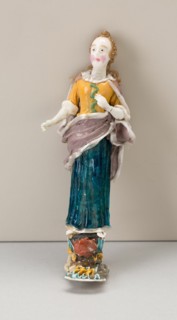 Girl, France, Late 17th to early 18th century. Creator: Verres de Nevers.