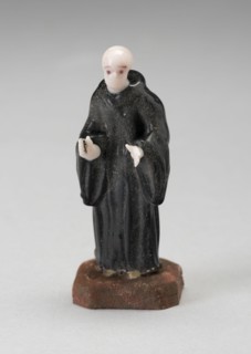 Monk, France, Late 18th to 19th century. Creator: Verres de Nevers.