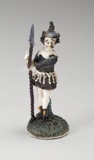 Soldier, France, 1700/50. Creator: Verres de Nevers.