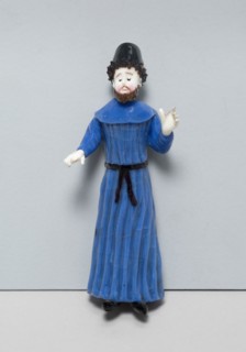 Man with a Black Fez, France, 1750/99. Creator: Verres de Nevers.