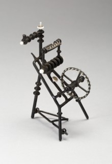 Spinning Wheel, France, 18th century. Creator: Verres de Nevers.