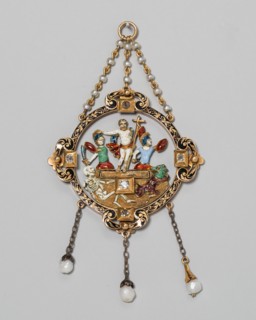 Pendant with Resurrection, Europe, northern, 1850/1900. Creator: Unknown.