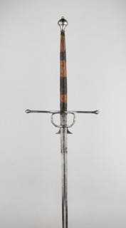 Two-Handed Sword, Germany, East, c. 1600. Creator: Unknown.