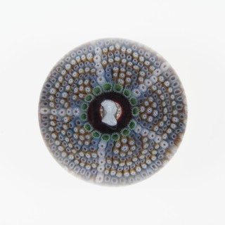 Paperweight, Saint-Louis, 19th century. Creator: Saint-Louis Glassworks.