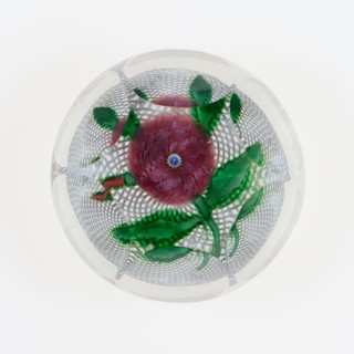 Paperweight, Saint-Louis, c. 1848-55. Creator: Saint-Louis Glassworks.
