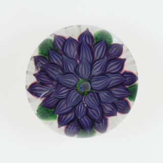 Paperweight, Saint-Louis, c. 1848-55. Creator: Saint-Louis Glassworks.