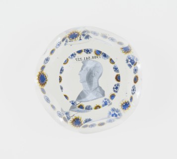 Paperweight, France, c. 1846-55. Creator: Saint-Louis Glassworks.