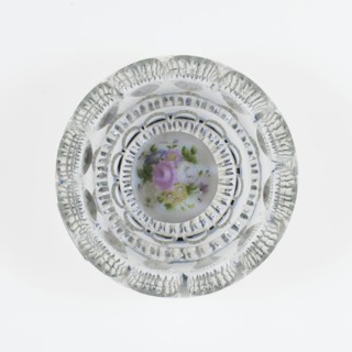 Paperweight, France, c. 1848-55. Creator: Saint-Louis Glassworks.