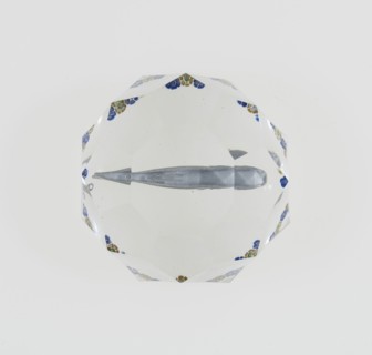Paperweight, France, Mid 19th century. Creator: Saint-Louis Glassworks.