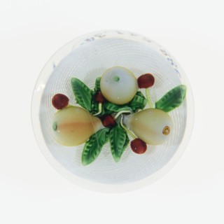 Paperweight, France, c. 1845-60. Creator: Saint-Louis Glassworks.