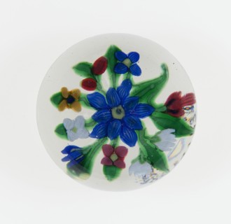 Paperweight, France, c. 1845-60. Creator: Saint-Louis Glassworks.