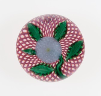 Paperweight, France, c. 1845-60. Creator: Saint-Louis Glassworks.