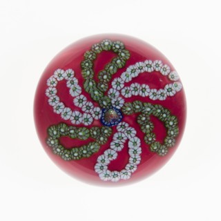 Paperweight, France, c. 1845/60. Creator: Saint-Louis Glassworks.