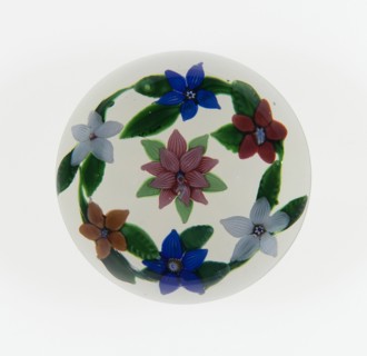 Paperweight, France, c. 1845-60. Creator: Saint-Louis Glassworks.