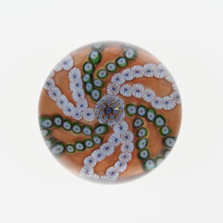 Paperweight, France, c. 1845/60. Creator: Saint-Louis Glassworks.