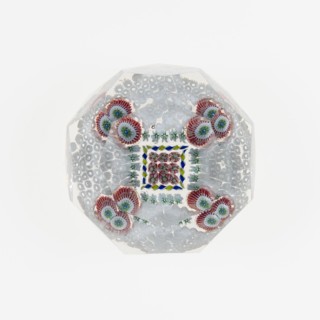 Paperweight, France, c. 1845-60. Creator: Saint-Louis Glassworks.