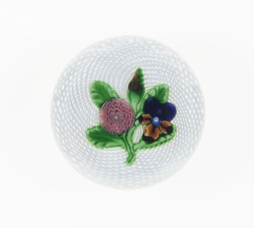 Paperweight, France, c. 1845-60. Creator: Saint-Louis Glassworks.
