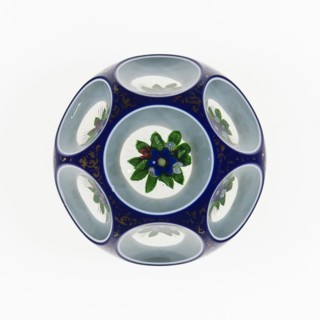 Paperweight, France, c. 1845-60. Creator: Saint-Louis Glassworks.