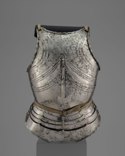 Cuirass (Breastplate and Backplate) in the Late Gothic Style, Germany, c. 1480. Creator: Unknown.