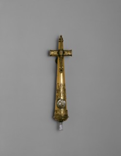 Combination Spanner-Primer Flask-Screwdriver with the Coat of Arms of the Haller von..., c. 1600. Creator: Unknown.