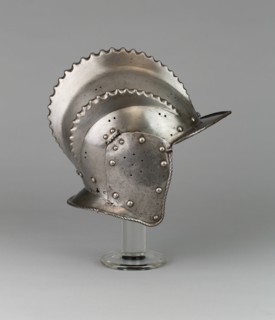 Triple-Combed Burgonet, Augsburg, 1540/50. Creator: Unknown.