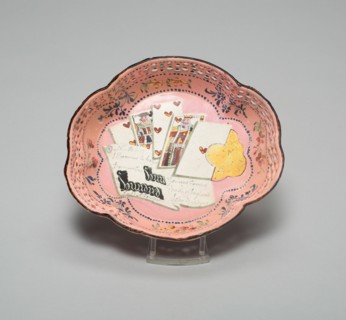 Counter Tray, South Staffordshire, c. 1790. Creator: Staffordshire Potteries.
