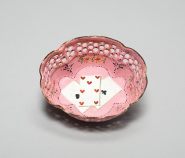 Counter Tray, South Staffordshire, c. 1790. Creator: Staffordshire Potteries.