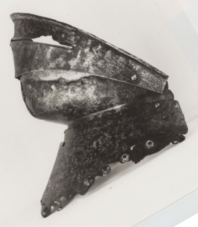 Gorget Plate for Bevor, Spain, c. 1500. Creator: Unknown.
