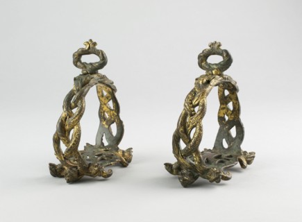 Pair of Stirrups, Spain, 17th/18th century. Creator: Unknown.