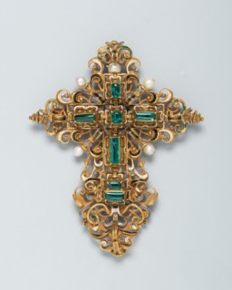 Pendant Cross, Spain, c. 1575-c. 1625. Creator: Unknown.