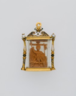 Double-Sided Pendant with the Deposition and the Resurrection, Spain, 16th century. Creator: Unknown.