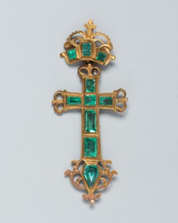 Pendant Cross, Spain, 17th century. Creator: Unknown.