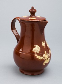 Milk Jug, Staffordshire, c. 1725/40. Creator: Staffordshire Potteries.
