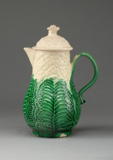 Milk Jug, Staffordshire, 1765/80. Creator: Staffordshire Potteries.