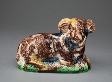 Ram, Staffordshire, c. 1780. Creator: Staffordshire Potteries.