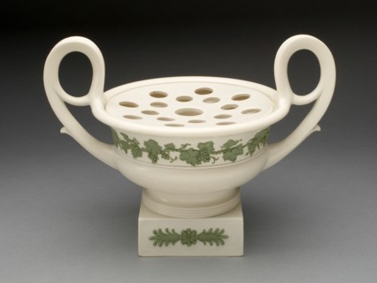 Crocus Pot, Burslem, c. 1820. Creator: Wedgwood.