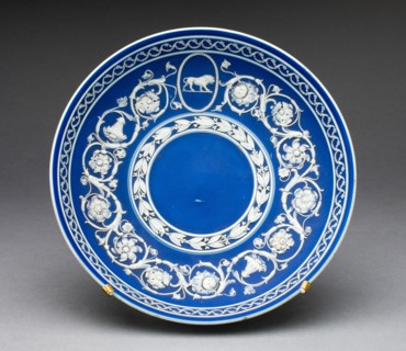 Plate, Burslem, c. 1780. Creator: Wedgwood.