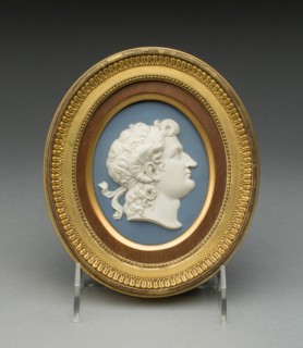 Plaque with Alexander the Great, Burslem, 1775. Creator: Wedgwood.