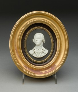 Plaque: Portrait of William Pitt, Burslem, c. 1805. Creator: Wedgwood.