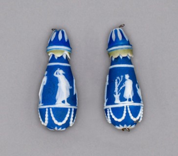 Ear Drops, Burslem, Late 18th century. Creator: Wedgwood.