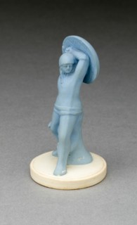 Chess Piece: Pawn, Burslem, 19th century. Creator: Wedgwood.