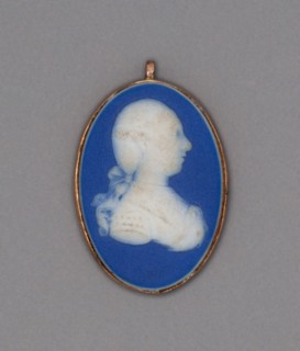 Cameo with Portrait of Prince Charles Edward Stuart, Burslem, Late 18th century. Creator: Wedgwood.