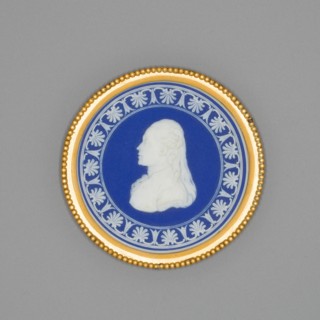 Medallion with Portrait of Charles Maurice de Talleyrand, Burslem, Late 18th century. Creator: Wedgwood.