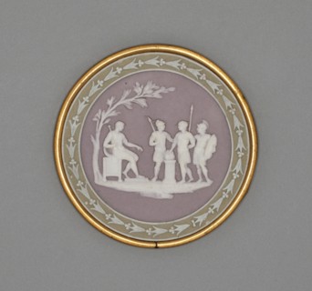 Medallion with Sacrifice, Burslem, c. 1780. Creator: Wedgwood.