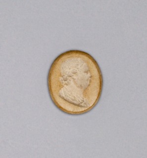 Intaglio with Head of a Man, Burslem, Late 18th century. Creator: Wedgwood.