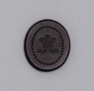 Intaglio with Crest of Prince of Wales, Burslem, Late 18th century. Creator: Wedgwood.