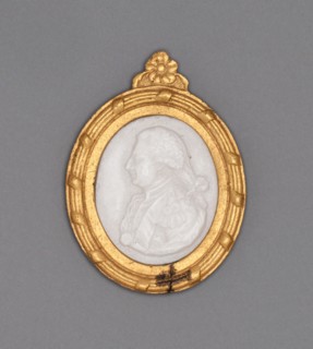 Cameo with Head of a Man, Burslem, Late 18th century. Creator: Wedgwood.