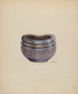 Sugar Bowl, c. 1936. Creator: Herbert Marsh.