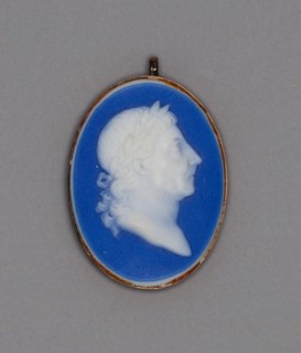 Cameo with Head of a Man, Burslem, Late 18th century. Creator: Wedgwood.